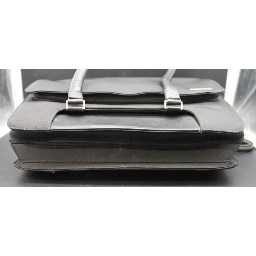Victorinox Laptop Tote Bag Black Nylon 17” w/ Detachable Pouch Swiss Tracker